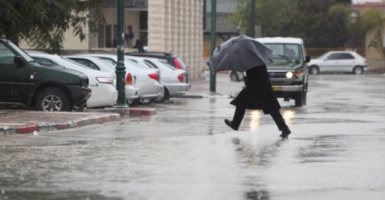Rainy, windy weather across Egypt on Wednesday