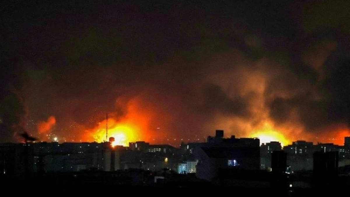 US forces launch sixth consecutive night of air strikes on Iran