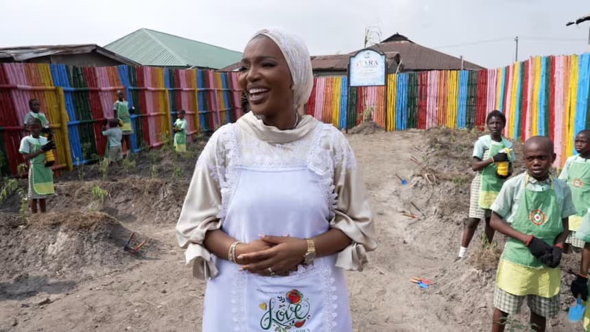 In Nigeria’s oil heartland, Olori Atuwatse III sees a different resource