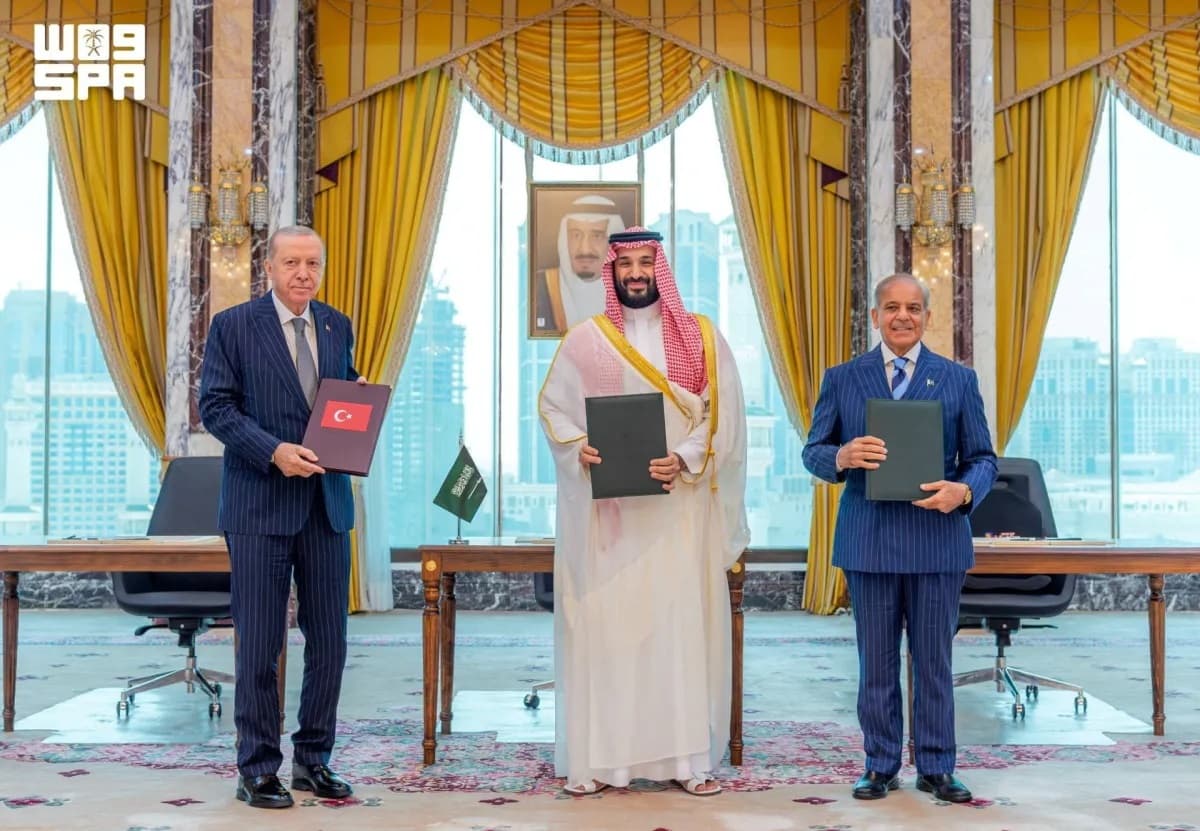 Erdogan comments on Mecca Joint Defense Agreement