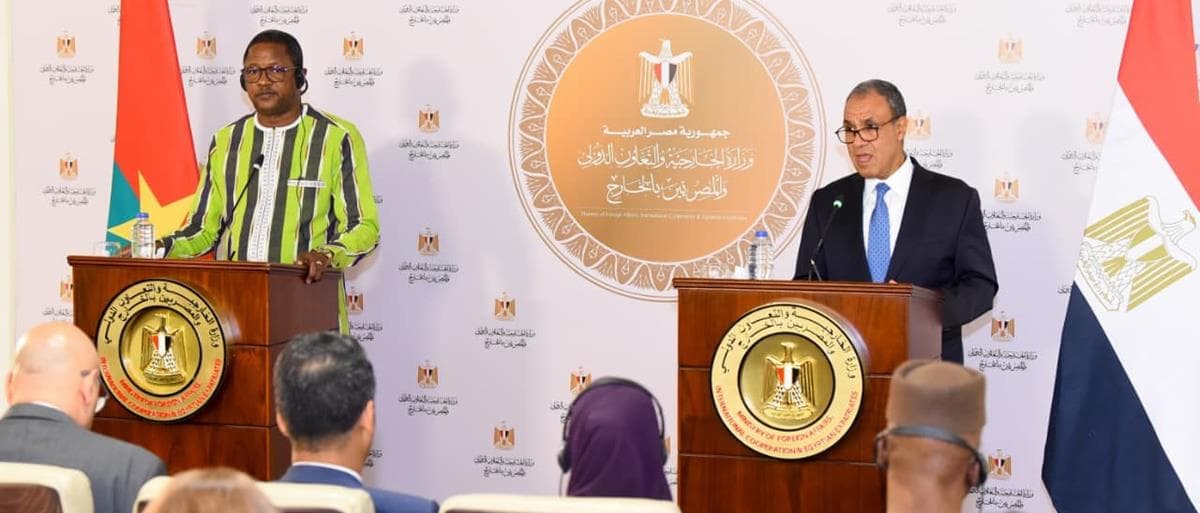 FM: Egypt, Burkina Faso ties gains momentum recently
