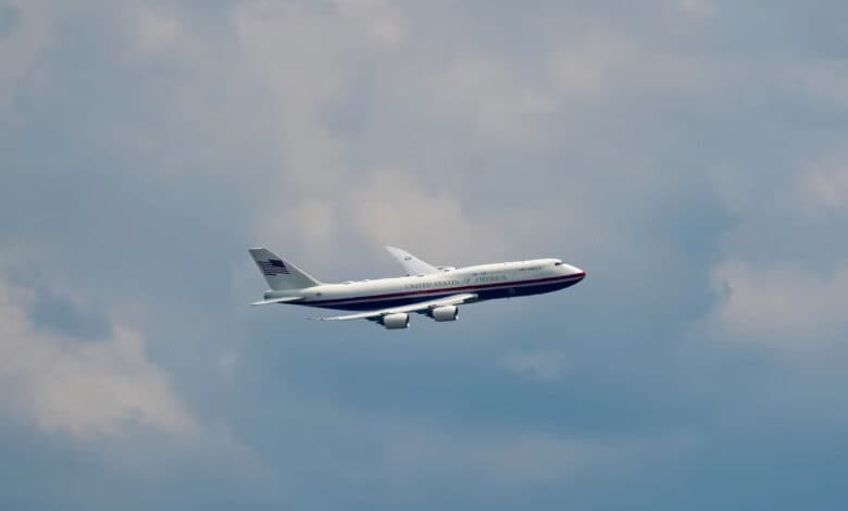 Trump to take Qatari jet on another overseas trip despite questions about its security