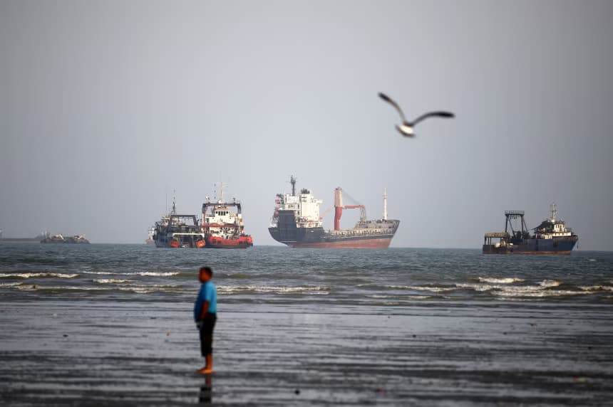 Iran reports commercial vessel struck in Strait of Hormuz
