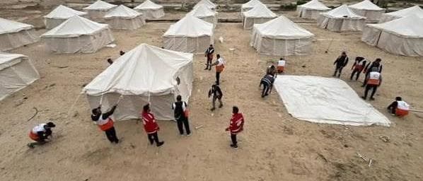 Egypt sends tents, winter supplies to Gaza