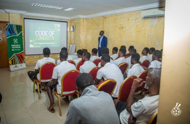 WAFU B U17: Black Starlets players and officials receive safeguarding lessons