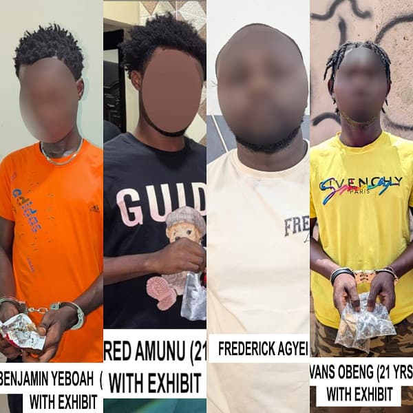 Police arrest 44 suspects for selling narcotic-laced products in universities