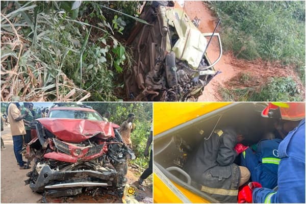 3 dead, 2 injured in gory road crash on Kyebi-Asikam road