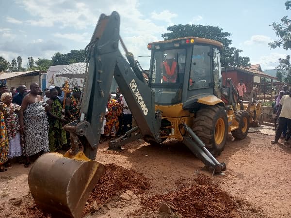 Rita Awatey breaks ground for commencement of 34km Somanya-Dodowa road project