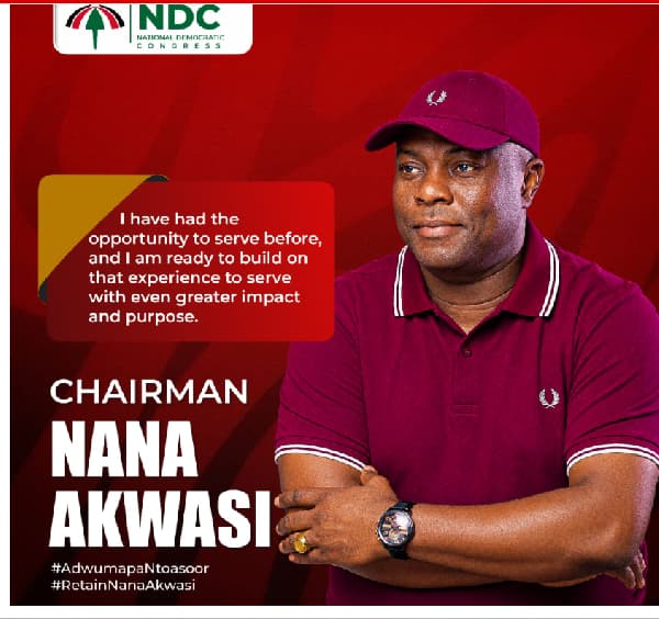 Nana Akwasi begins campaign for third term as Ashanti NDC chairman