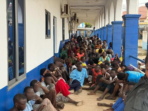 258 suspects picked up after violent disturbances in Nsawam-Adoagyiri