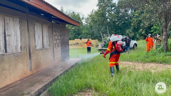 Techiman Assembly steps up sanitation drive with fumigation exercise
