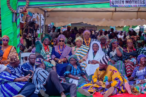 Salaga-South MP honoured as ‘development queenmother’ by Kpembe Traditional Authority