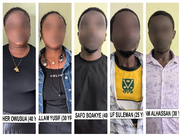 93 arrested in major anti-drug sweep across Kumasi