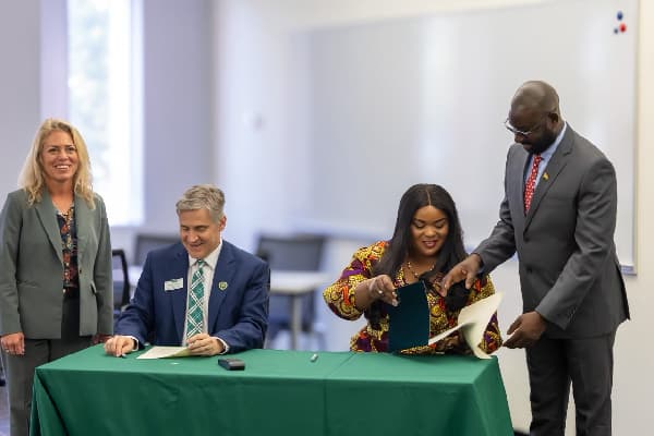 Ghana’s National Service Authority and Ohio University forge strategic partnership