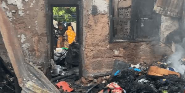 Fire breaks out at late Murtala Mohammed’s family home in Tamale
