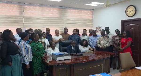 Complementary Education Agency staff celebrate salary migration approval