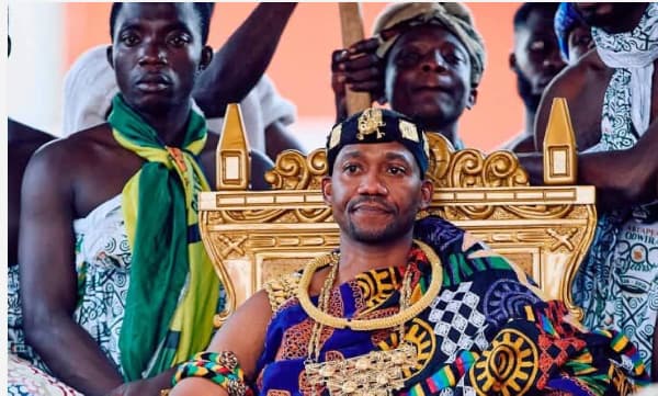 Okuapehene urges peace, development in Akuapem, reaffirms Okyeman ties