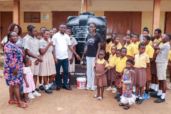 16-year-old New York student supports safe water access for two Akuapem North schools