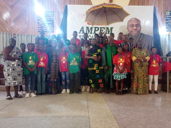 Ampem EduCamp 2026 ends with 412 JHS students challenged to excel