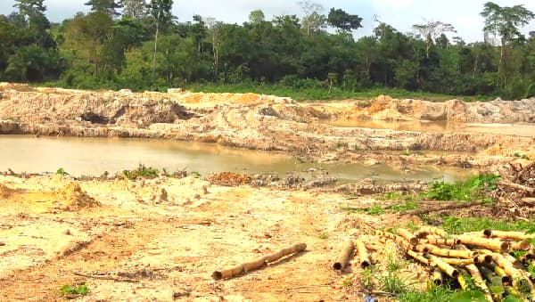 Nkaseim residents resist alleged attempts to take over community mining site