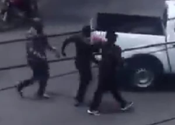 Labone GCB Foiled Robbery: Watch the Rambo-style capture of suspect Okechukwu Maazi