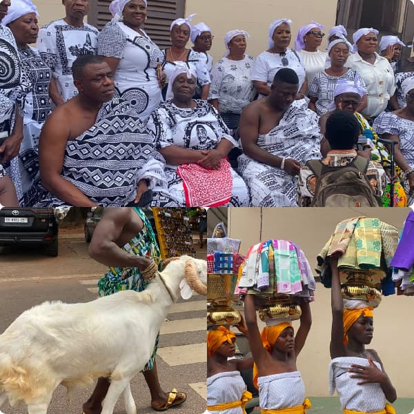 Kumasi market traders pay homage to Asantehemaa during Awukudee Festival