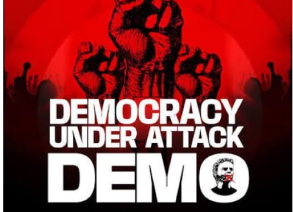 NPP storms Accra streets for ‘Democracy Under Attack’ demonstration