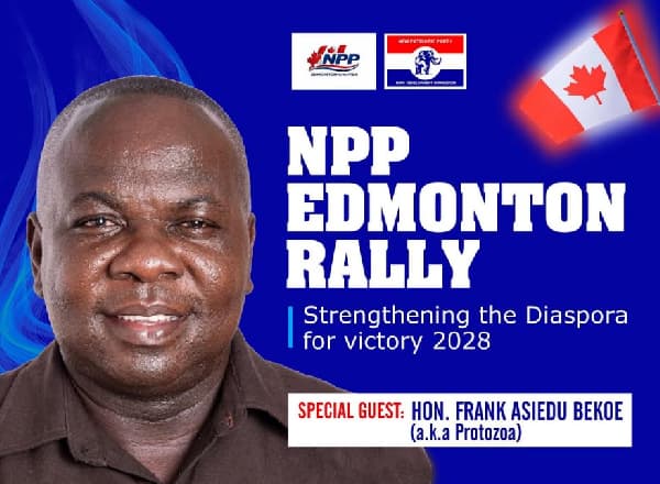 NPP Edmonton Chapter confers life patron honour on Frank Asiedu Bekoe