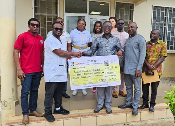 Joe Wise leads delegation to support Bekwai Government Hospital