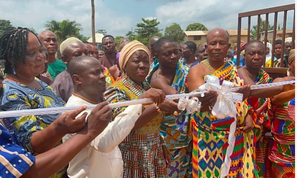 Techiman North MP builds school block for Bridgeso community