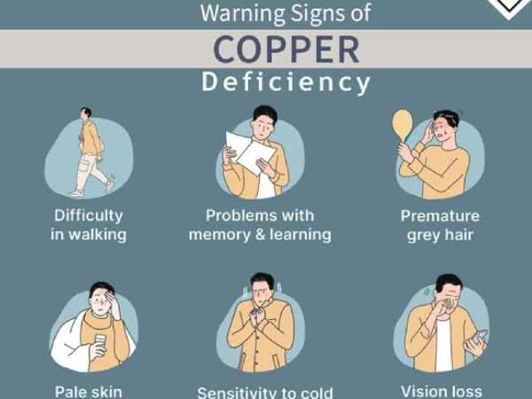 8 warning signs your body may be running low on copper