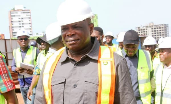 Roads Minister commends Kofi Job Construction for Sewua Hospital road
