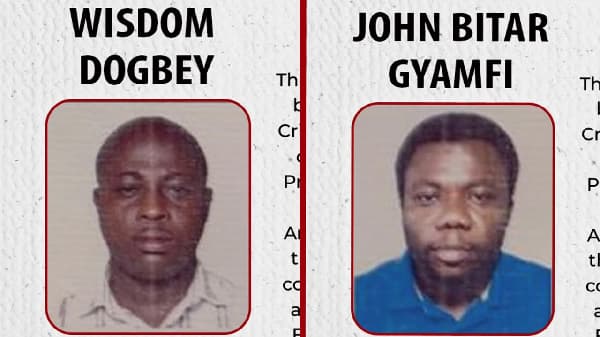 EOCO ‘hunts’ Wisdom Dogbey, John Bitar Gyamfi in latest wanted list