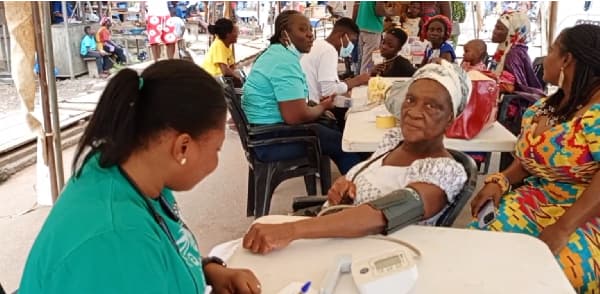 45% diagnosed with hypertension as MP Bissue’s 'Mobile Clinic' reaches Agona Nkwanta residents