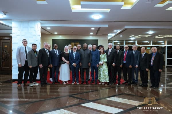 World Assemblies of God Fellowship Executive Committee pays courtesy call on Mahama