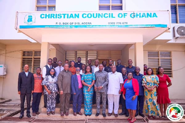 'We are solidly behind you' - Christian Council rallies support for Ghana Medical Trust Fund