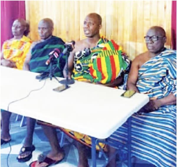 Nkaseim residents warn contractor to stay off community mining concession