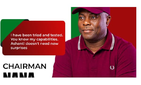 Nana Akwasi files nomination to seek third term as NDC Ashanti regional Chairman