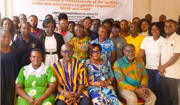 UNFPA Ghana trains health professionals on adolescent health
