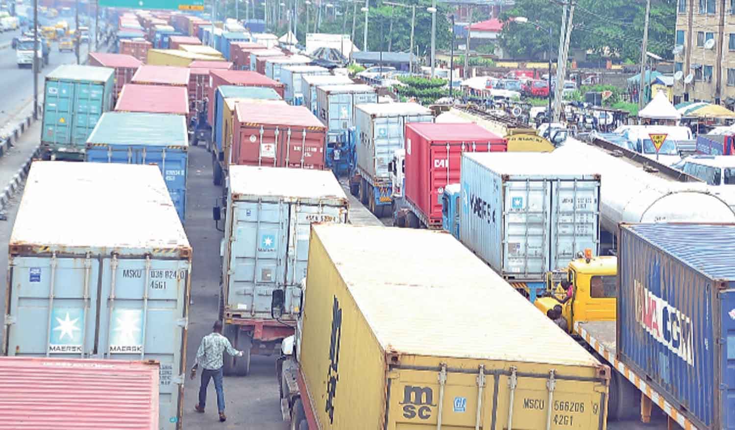 Truckers protest E-Call-Up booking cancellations, demand refunds