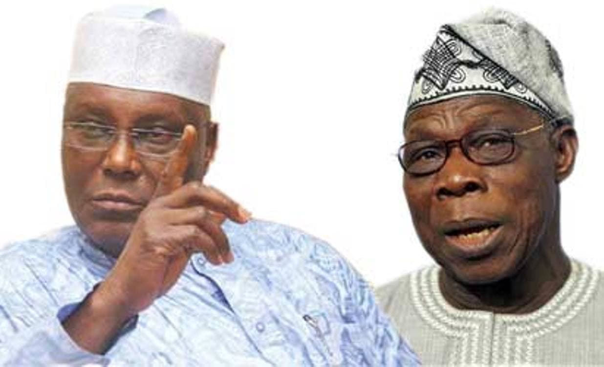 Obasanjo still angry over failed 3rd term bid – Atiku
