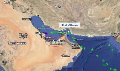 UAE condemns Iranian attack on two vessels in Hormuz strait