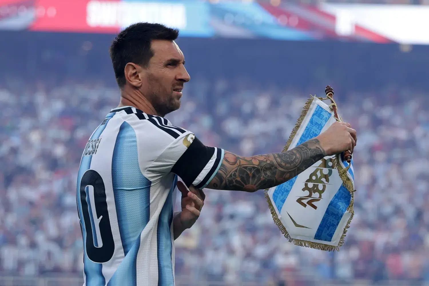 Messi meets England at last with World Cup final place on the line