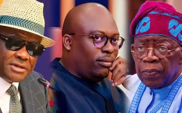 ‘War is over’  —  Fubara declares support for Tinubu, Wike’s Rainbow Coalition