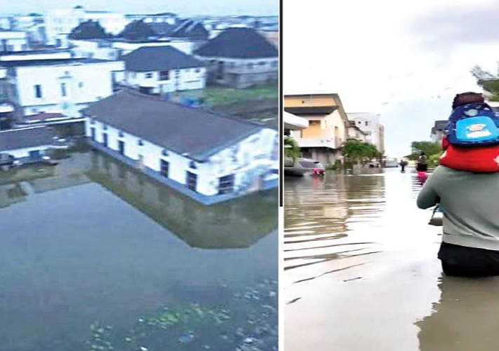 Flooding: In Lekki, the rich also cry