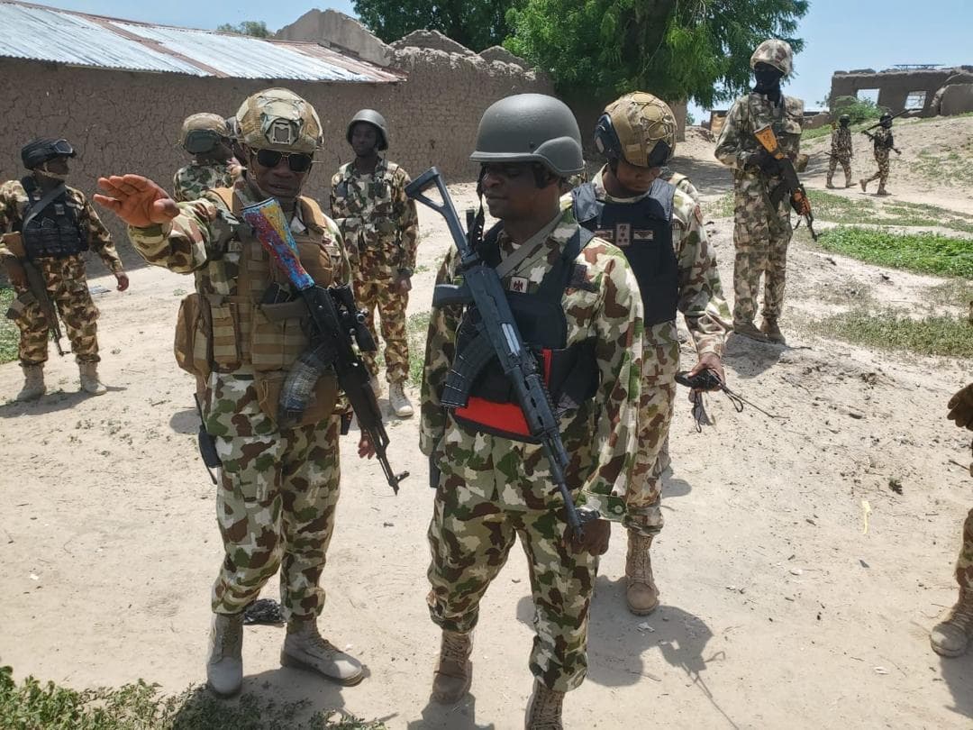 Troops rescue seven kidnap victims, kill two kidnappers, arrest four ISWAP suspects