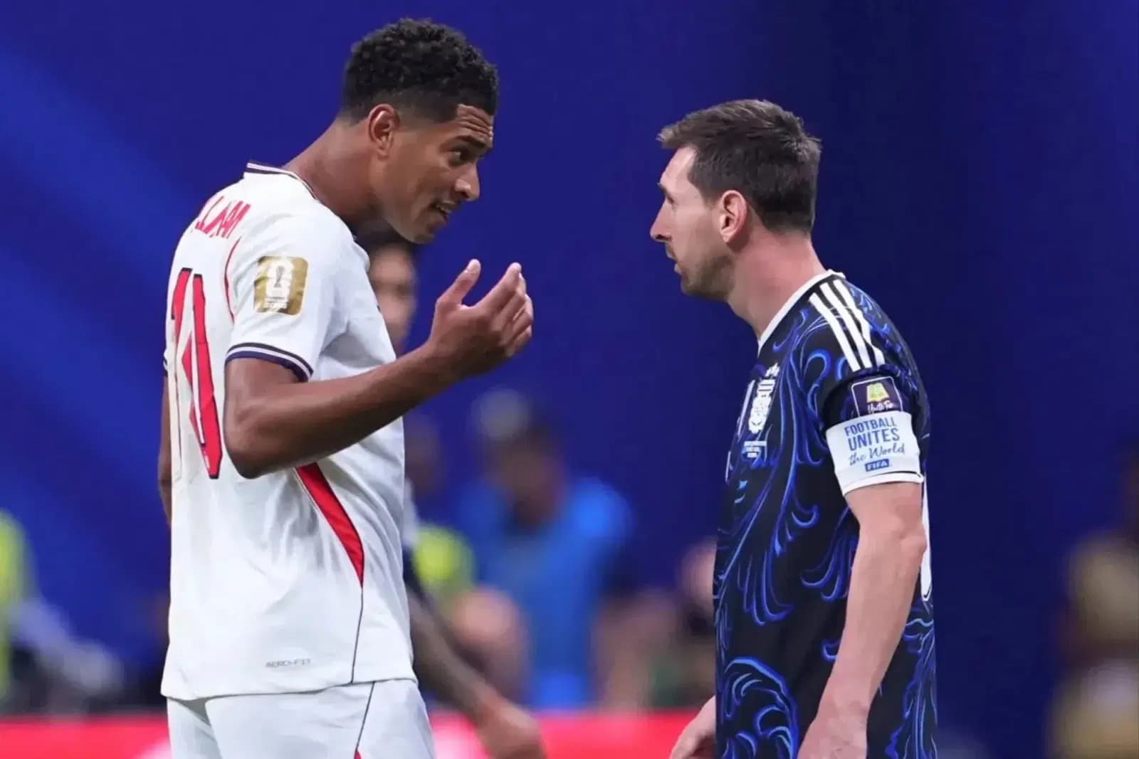What I said to Messi during confrontation – Bellingham