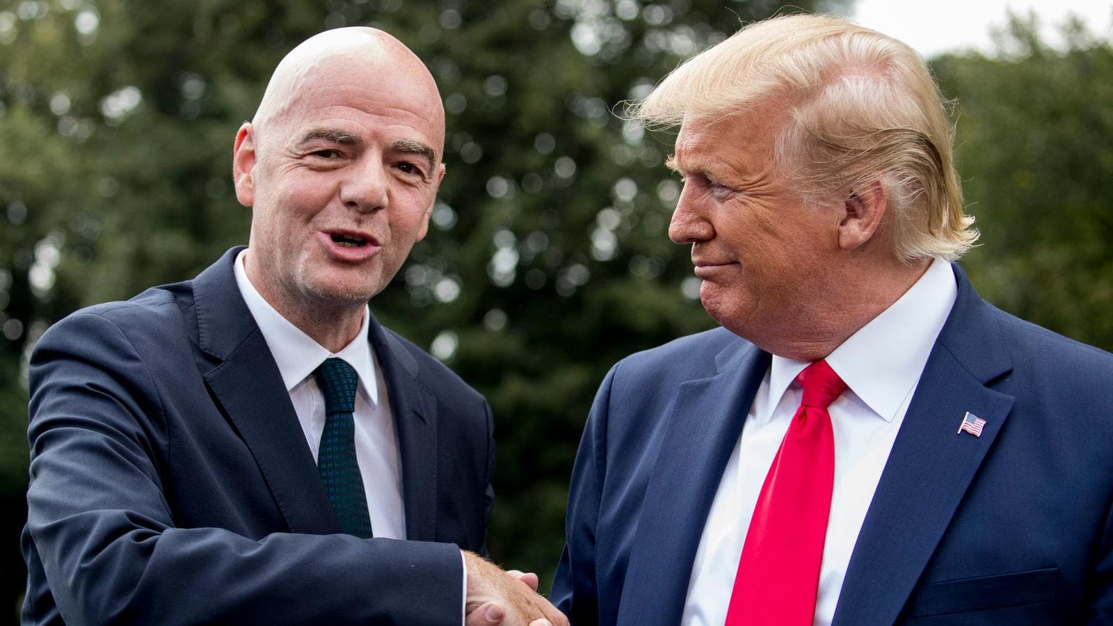 Infantino turns to Trump as pressure mounts over his role