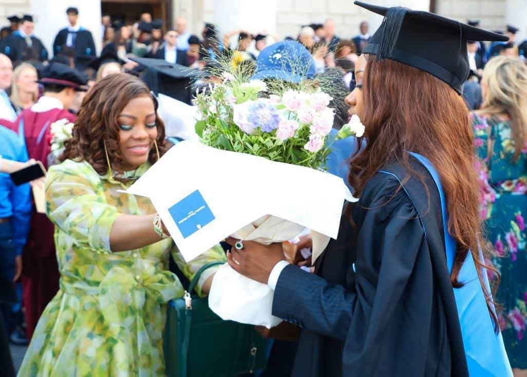Photos: Wike’s daughter bags law degree from UK university