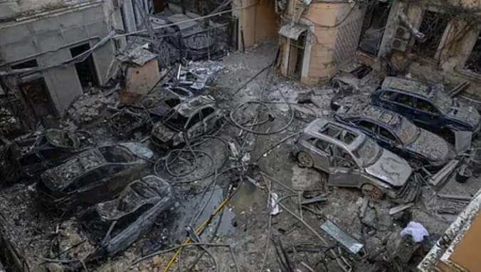 Ukraine drone strike kills 12, wounds 39 in central Russia